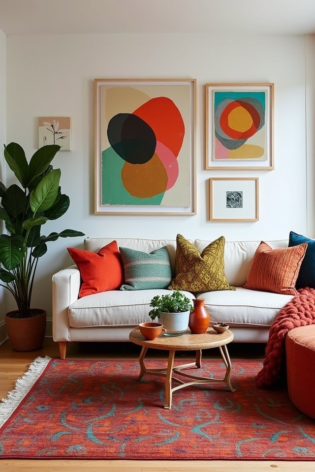 vibrant art transforms spaces