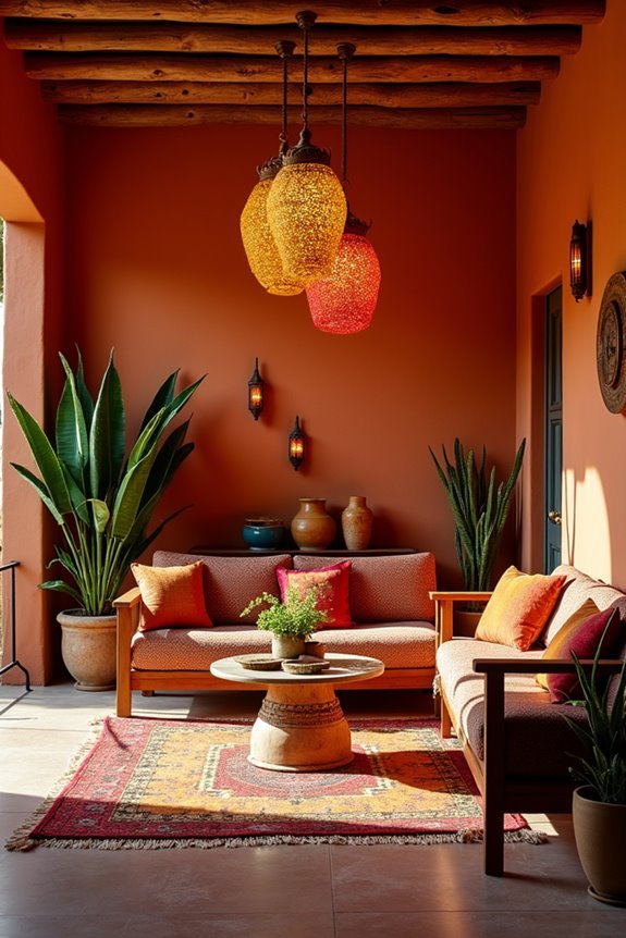vibrant artistic lighting fixtures