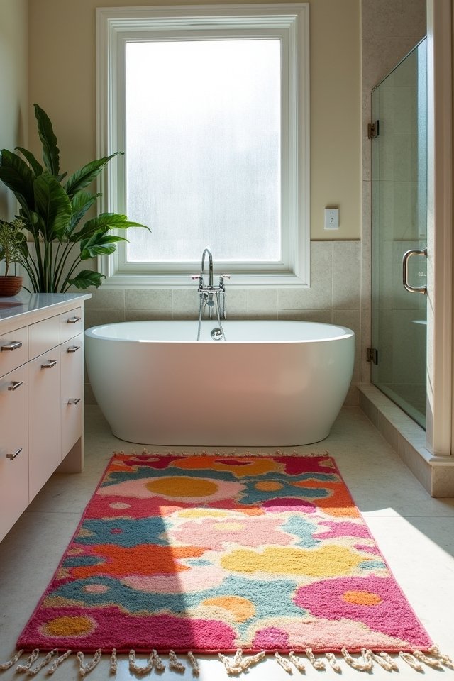 vibrant bathroom color ideas
