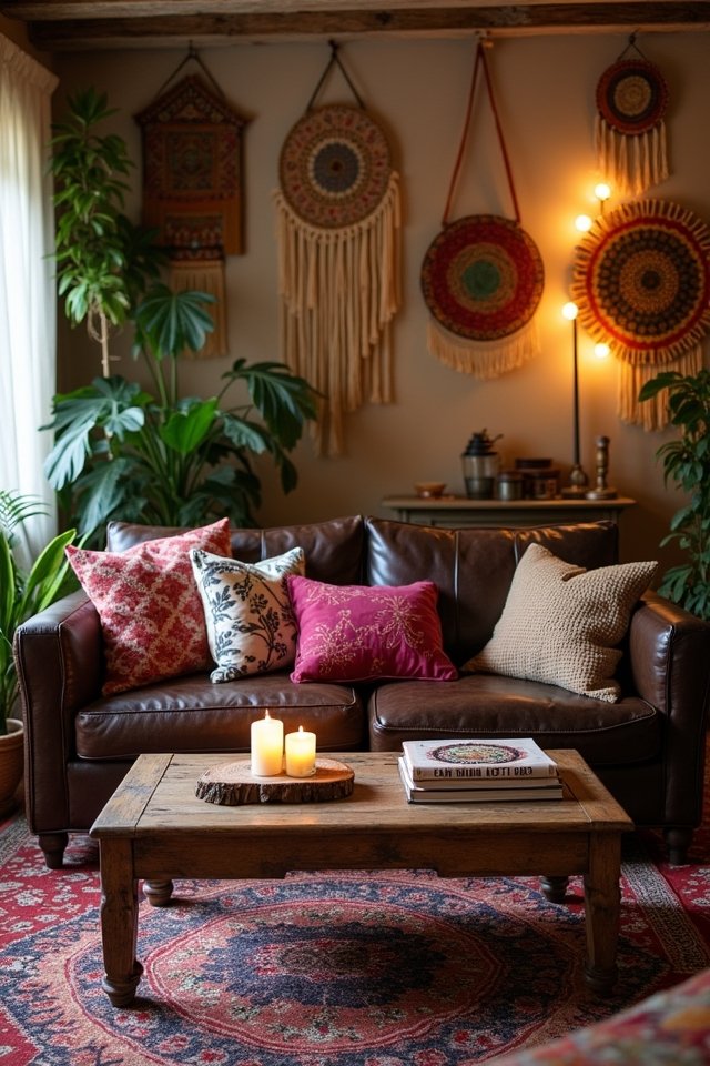 vibrant bohemian eclectic decor