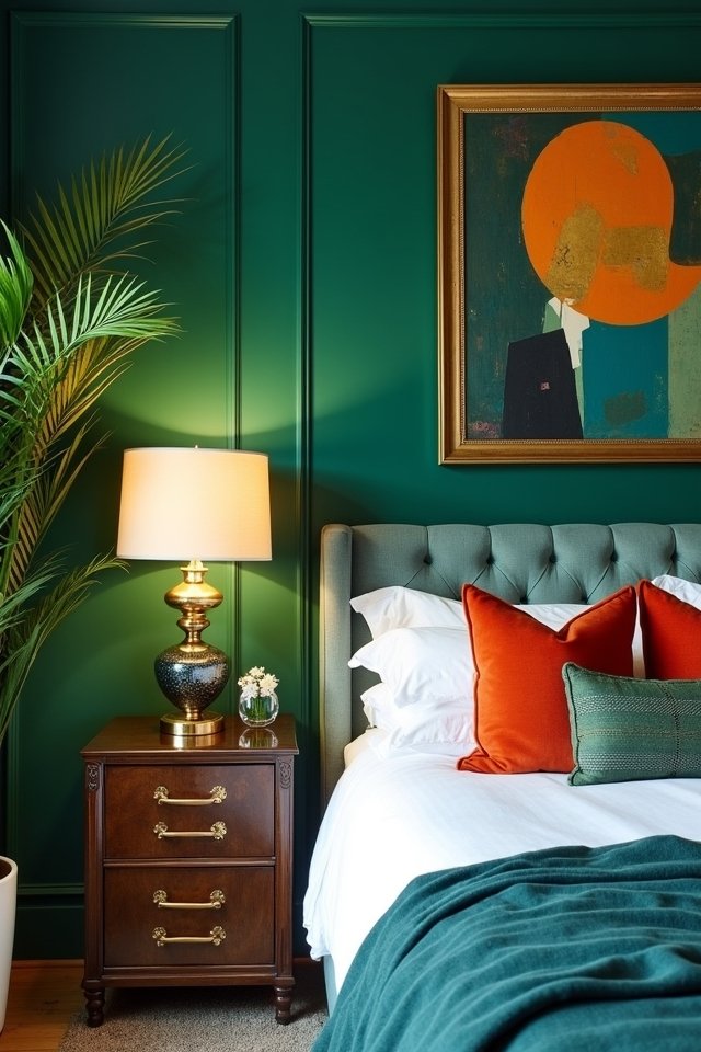 vibrant bold bedroom transformations