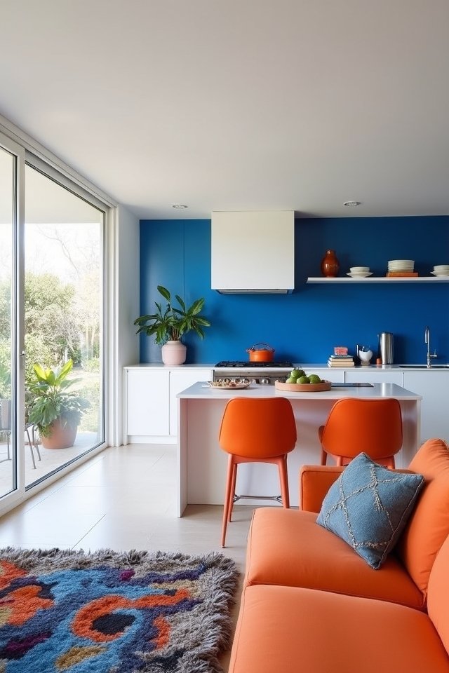 vibrant bold color accents