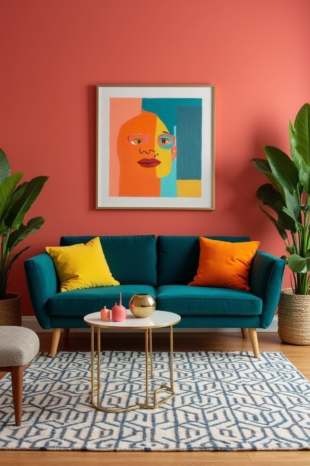 vibrant bold color combinations