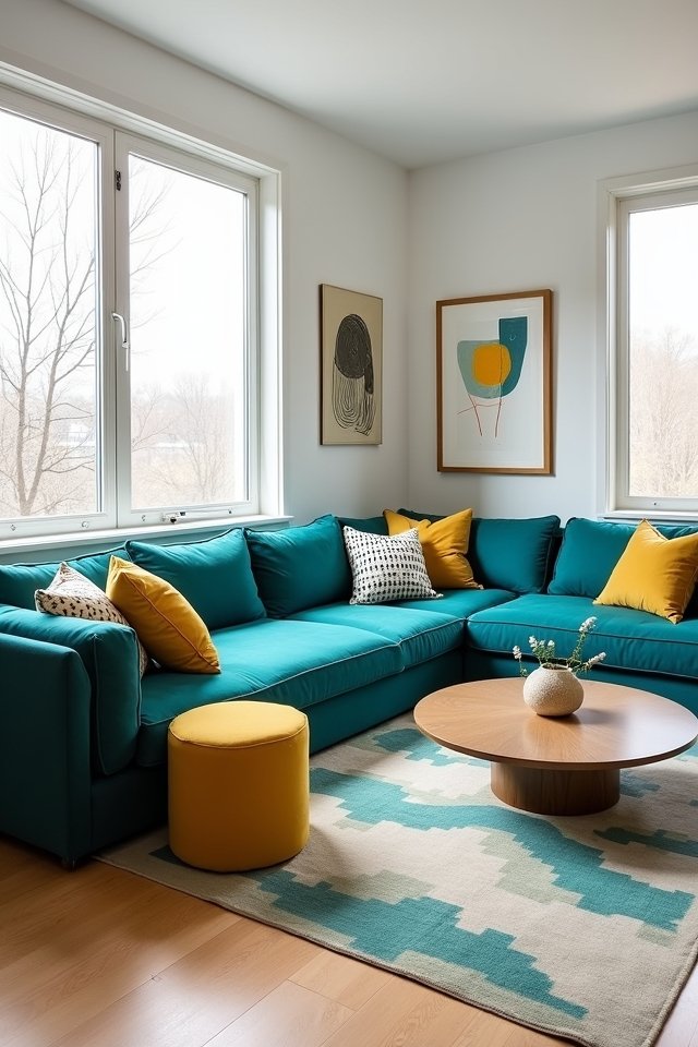 vibrant bold statement furniture