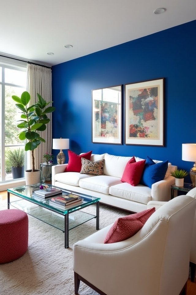 vibrant cobalt blue transformation
