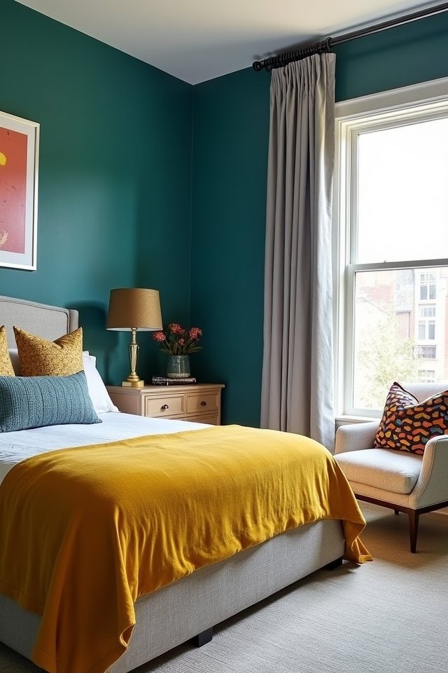 vibrant color rejuvenates spaces