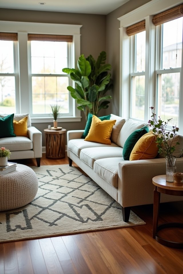 vibrant color rich neutrals
