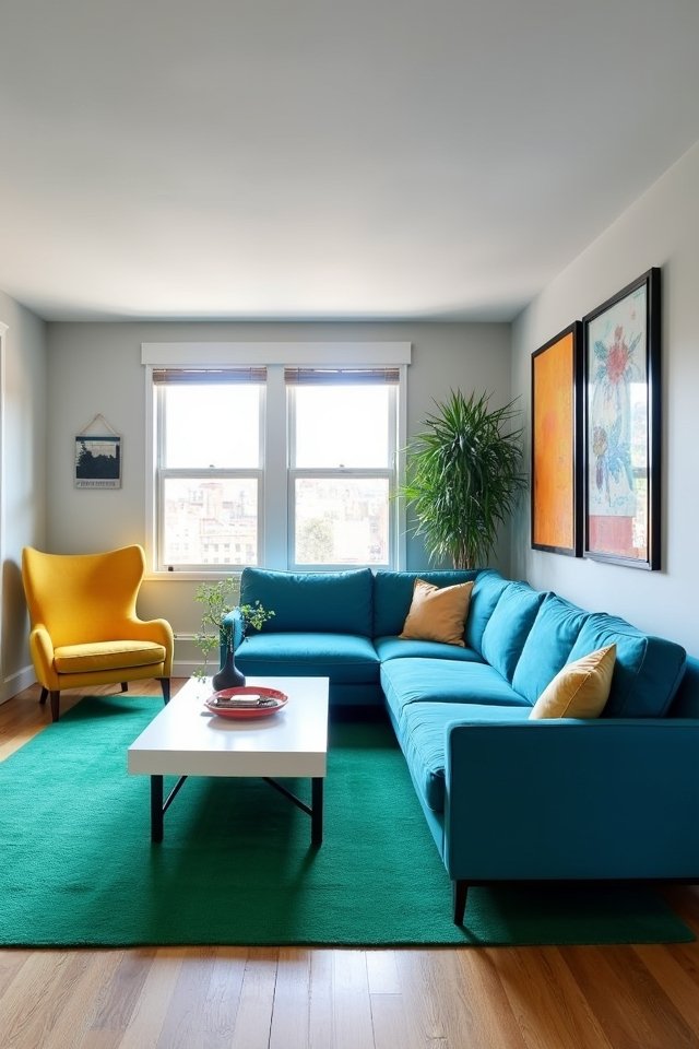 vibrant color zones defined