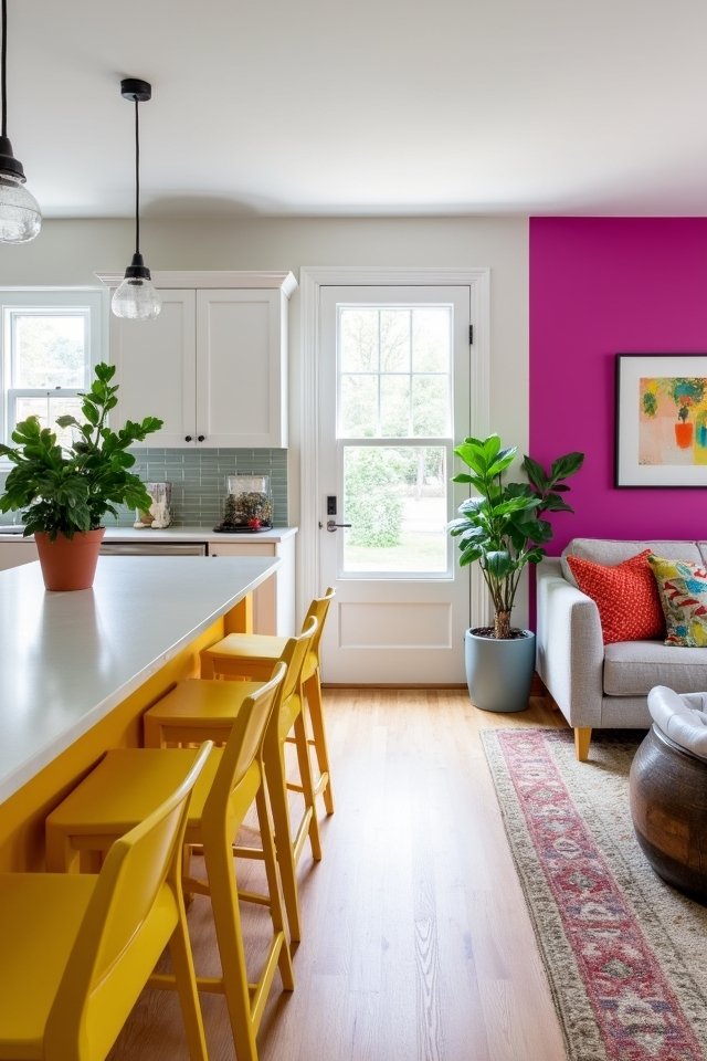 vibrant colorful home accents