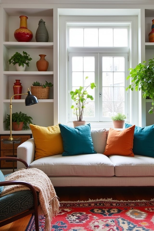 vibrant colorful living accessories