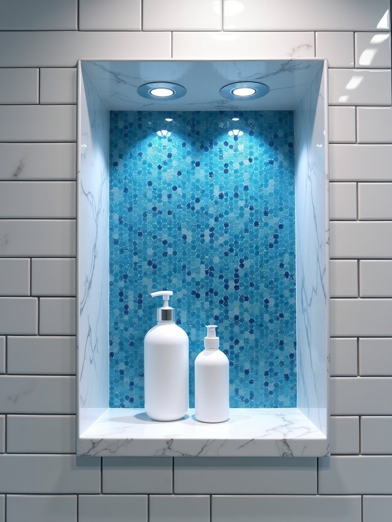 vibrant colorful tile accents