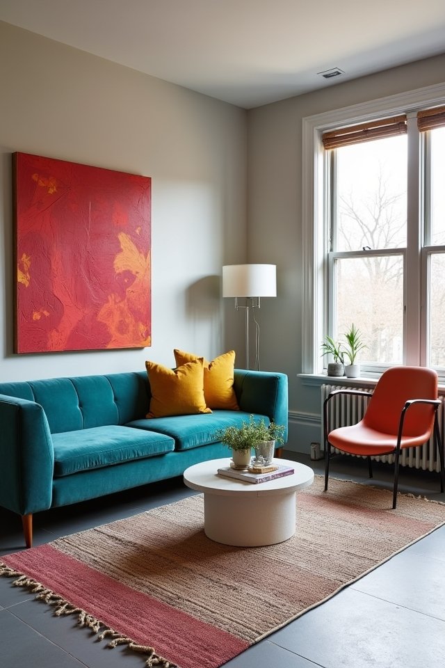vibrant colors enhance living