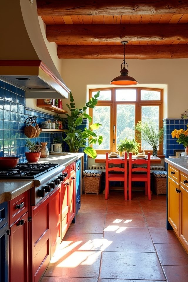 vibrant colors for kitchens