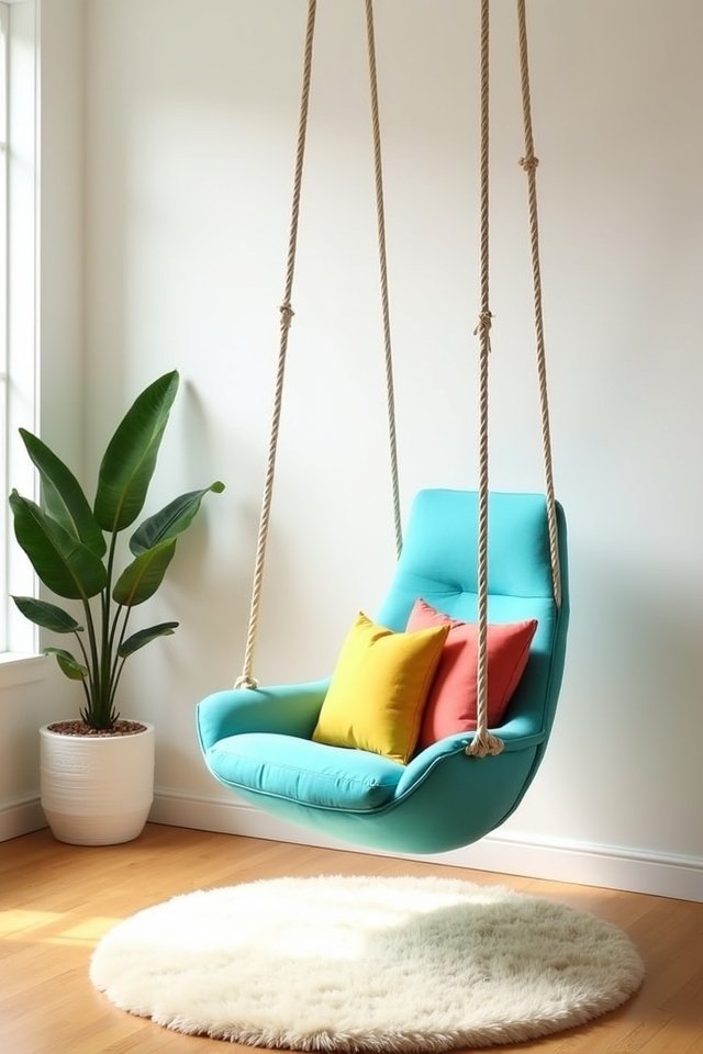 vibrant colors for swings