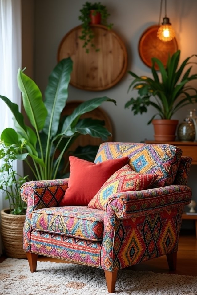 vibrant cozy stylish sanctuary