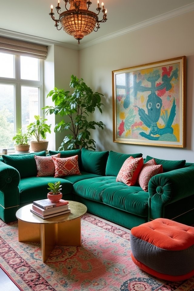 vibrant creative statement furniture