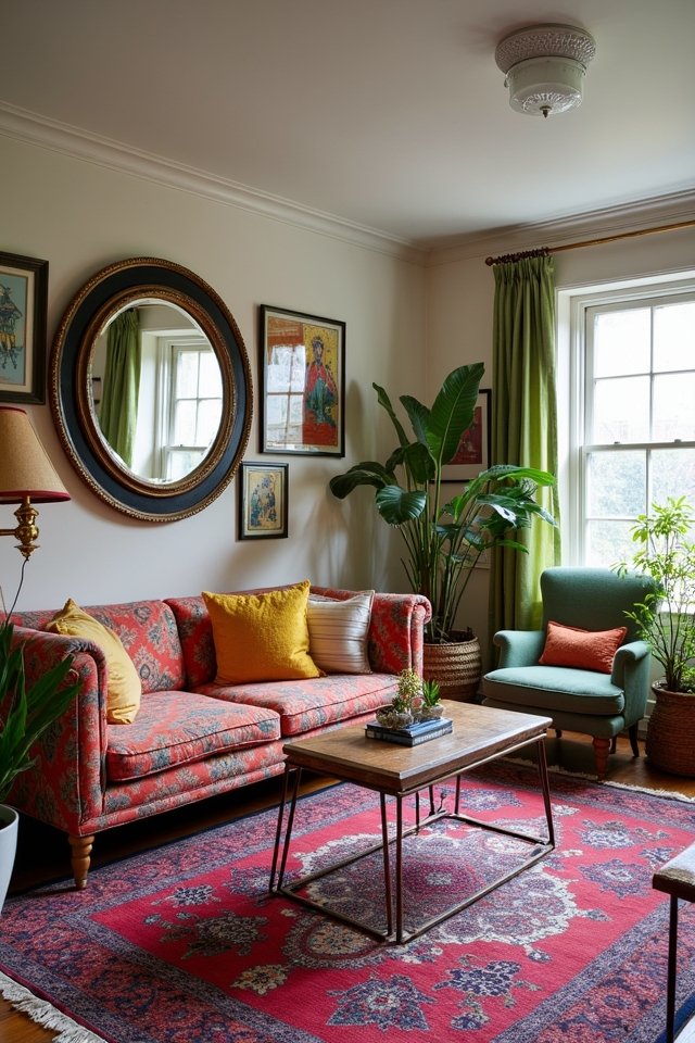 vibrant eclectic home decor