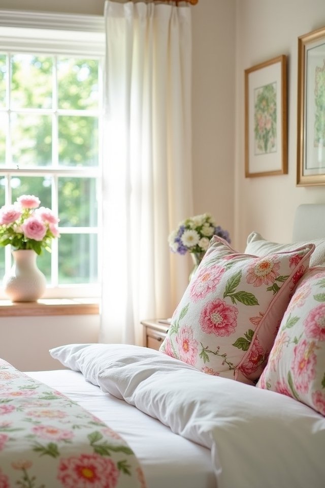 vibrant florals for bedrooms