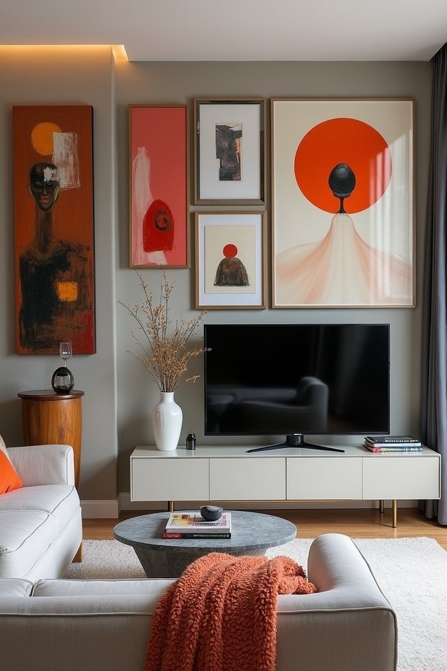 vibrant gallery showcasing personality