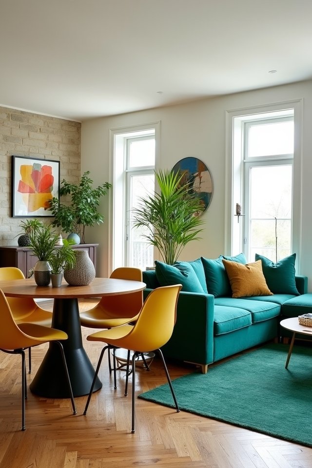 vibrant home decor accents