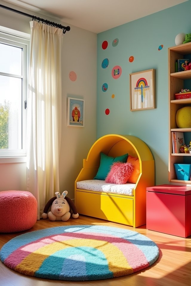 vibrant imaginative play area