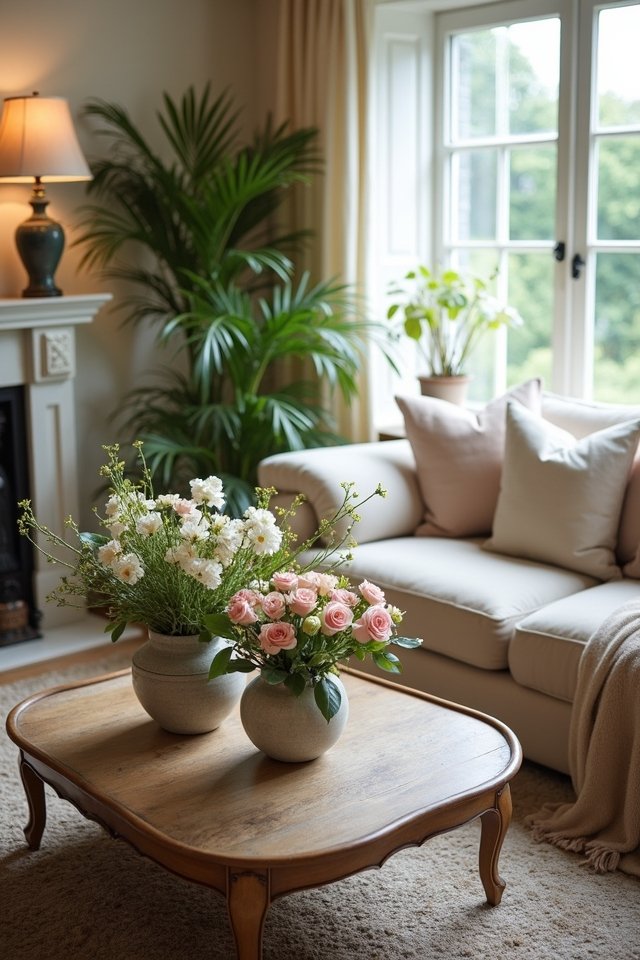 vibrant indoor plant arrangements