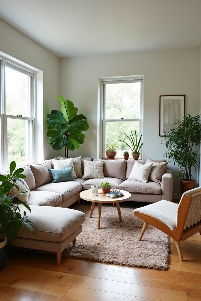 vibrant indoor plant collection