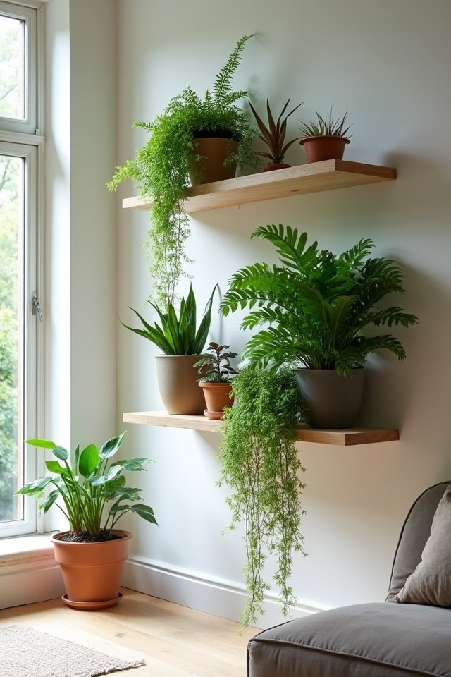 vibrant indoor plant decor