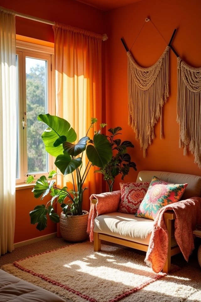 vibrant indoor plant oasis