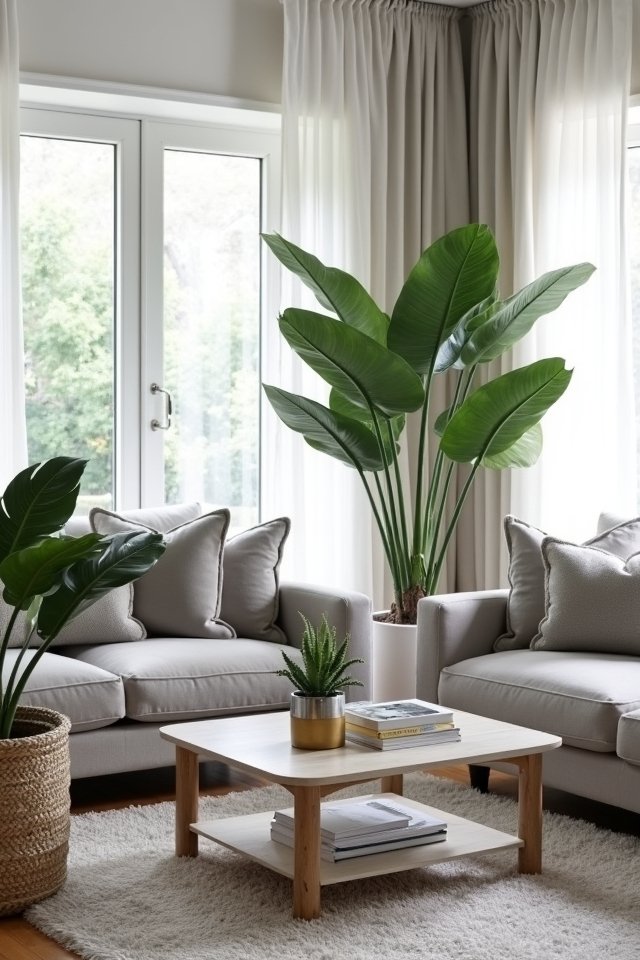 vibrant indoor plants enhance decor