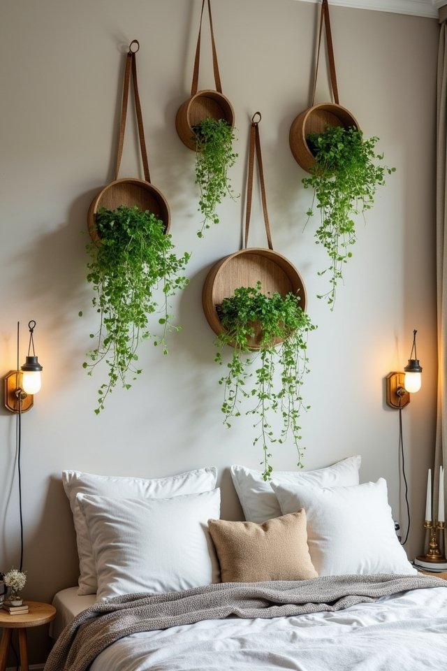 vibrant indoor wall planters