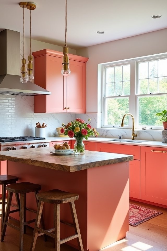 vibrant inviting kitchen color