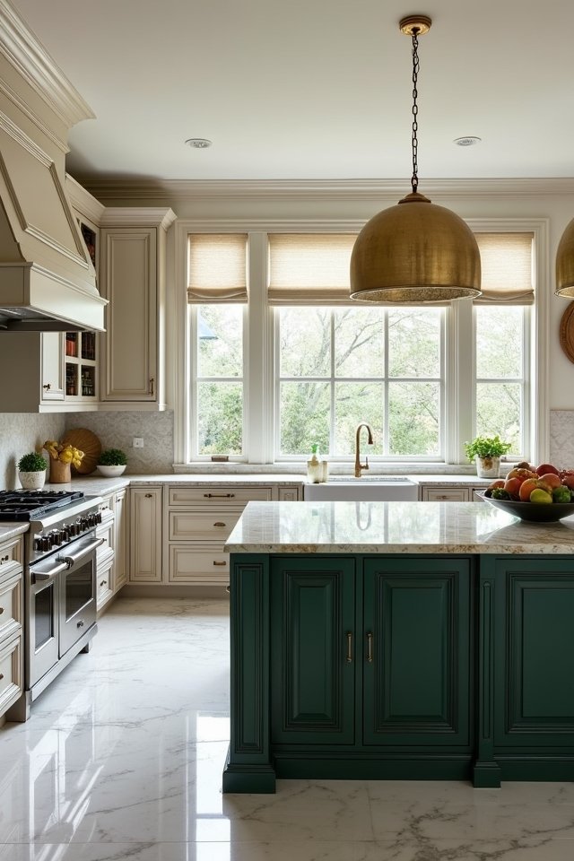 vibrant kitchen color combinations