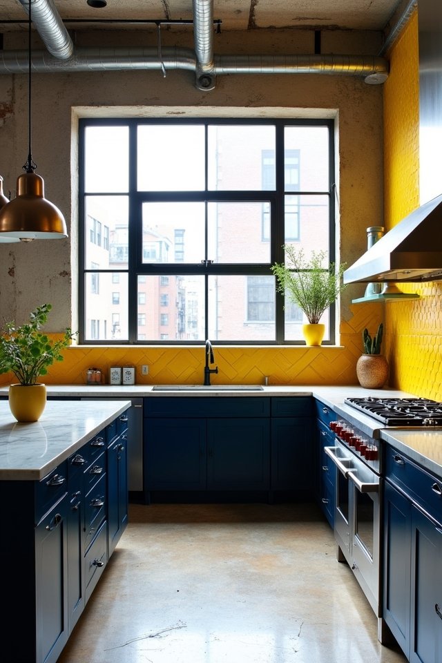 vibrant kitchen color transformations