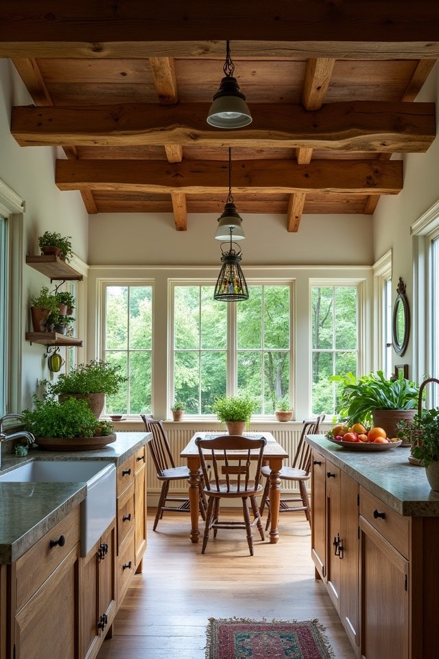 vibrant kitchen garden oasis