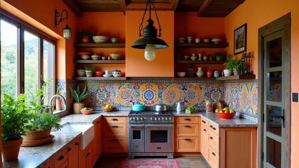 vibrant latin american decor