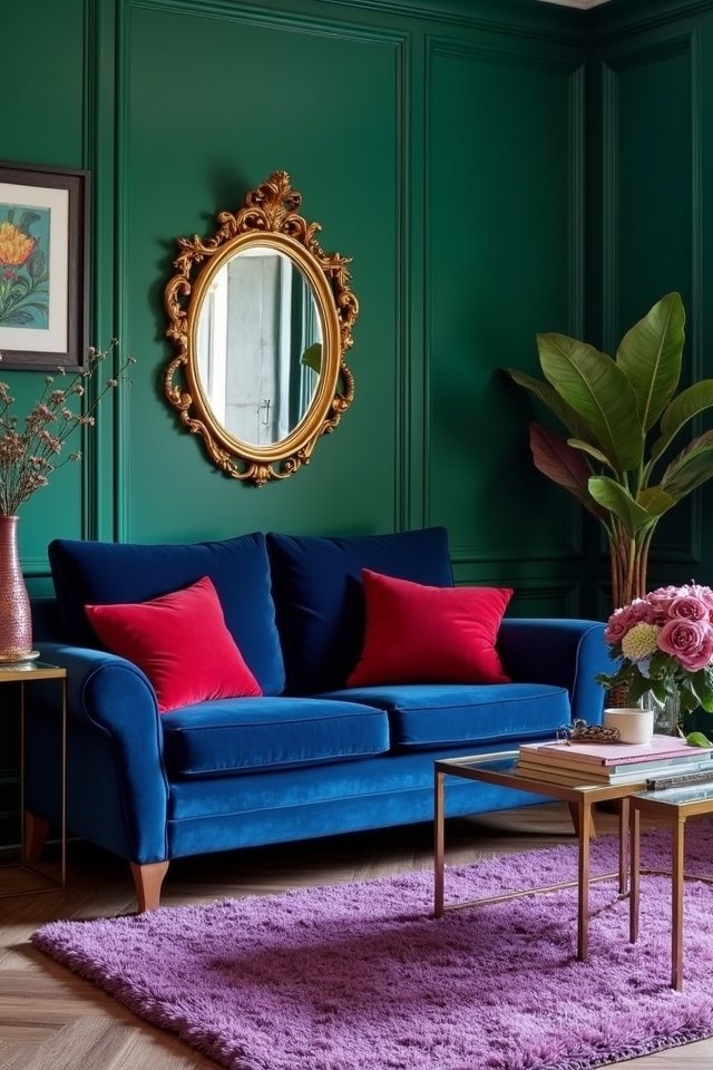vibrant luxury in decor