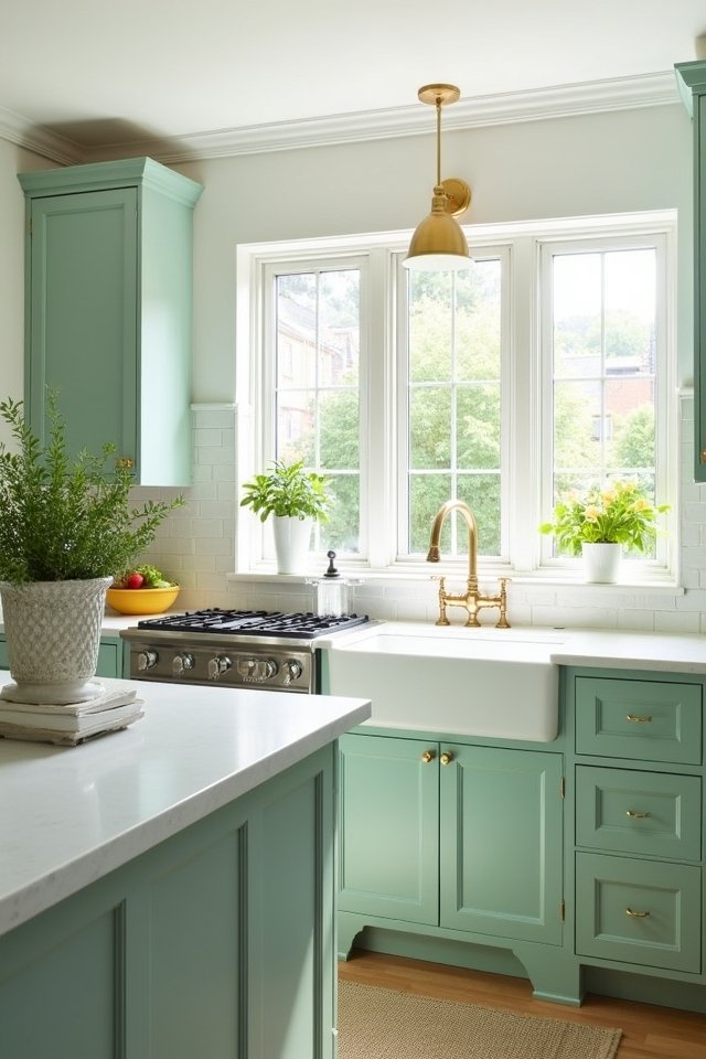 vibrant mint green combinations