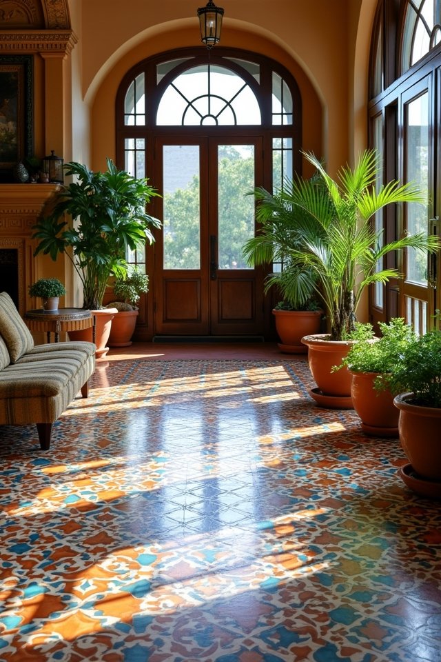 vibrant moroccan mosaic designs