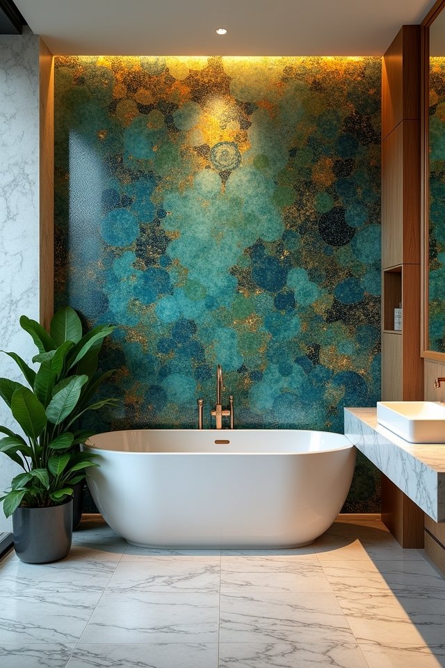 vibrant mosaic tile artistry