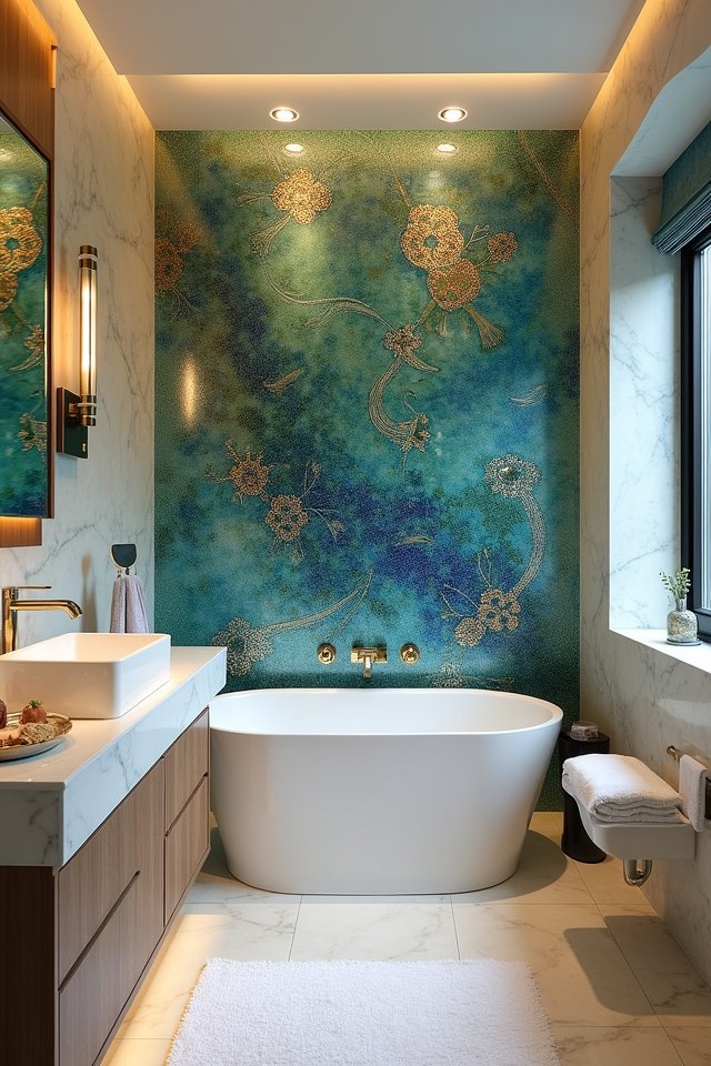 vibrant mosaic tile designs