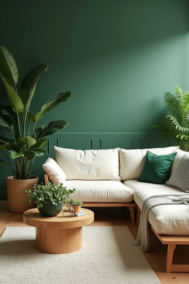 vibrant nature inspired relaxation space