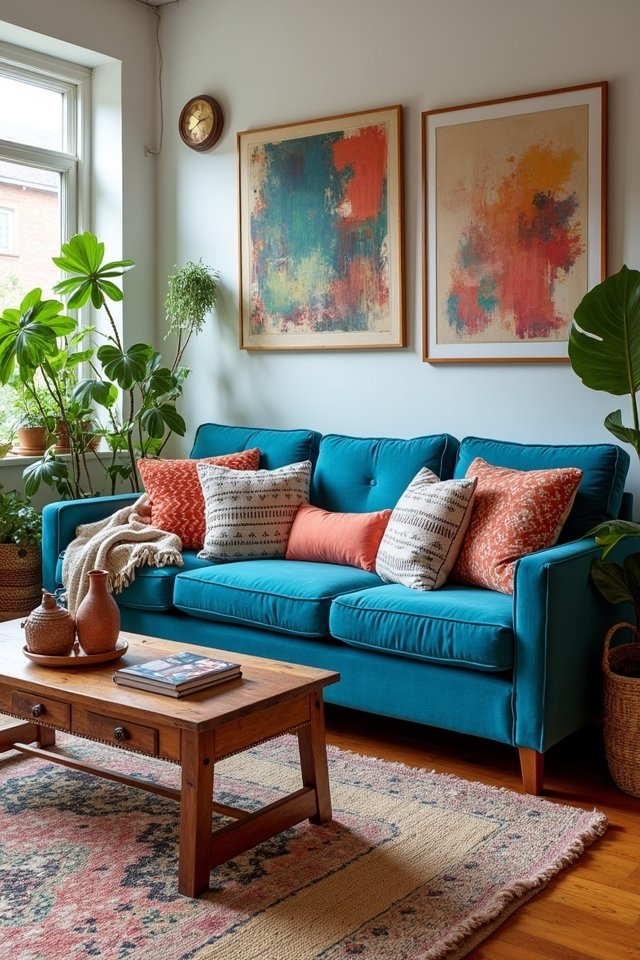 vibrant patterns and textures