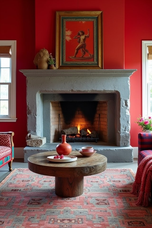 vibrant patterns bold textures