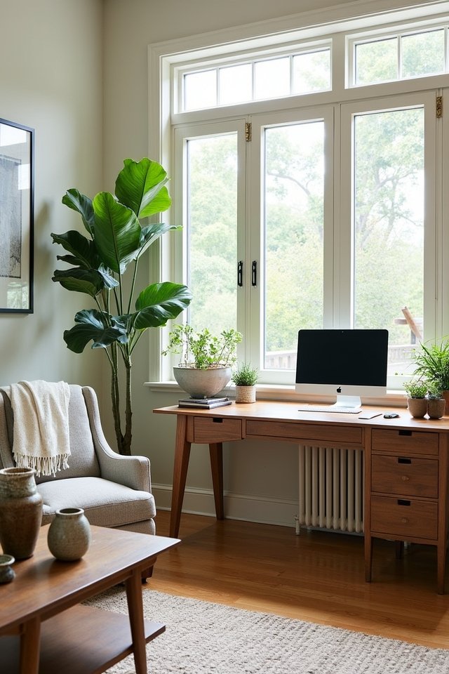 vibrant plants boost creativity