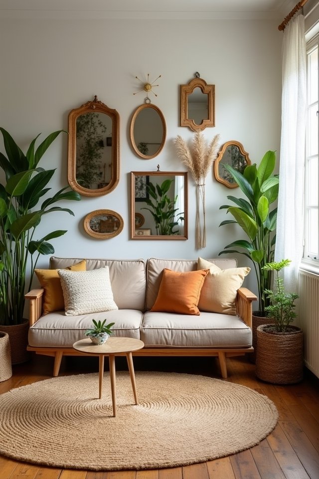 vibrant plants enhance decor