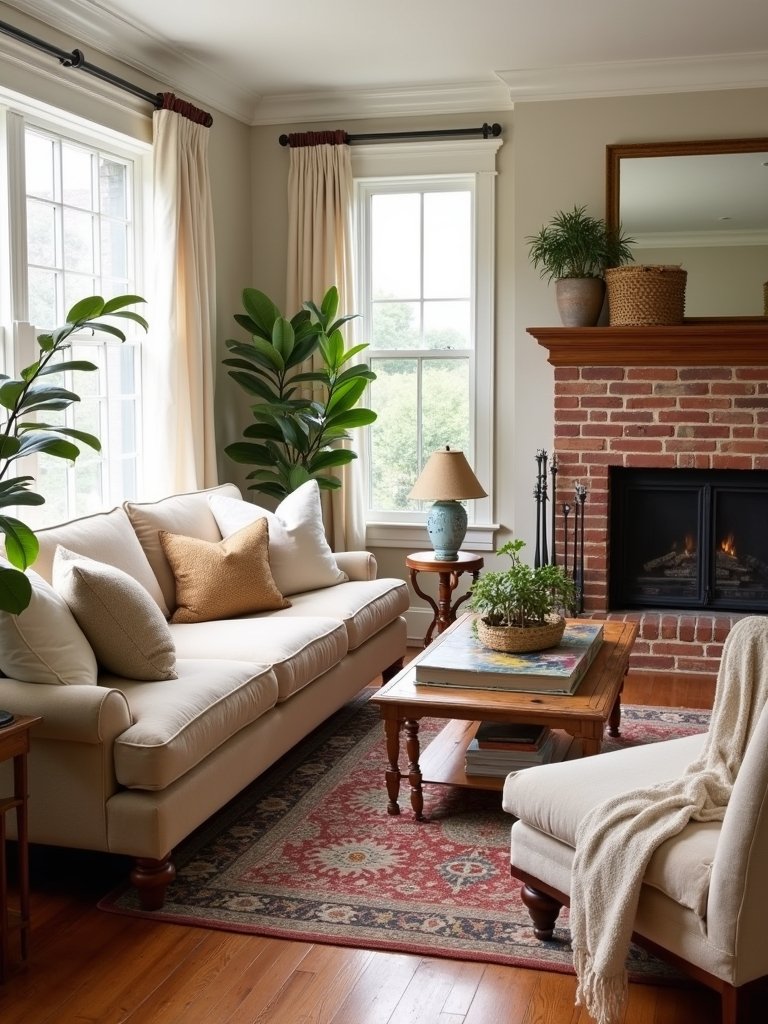 vibrant plants enhance living