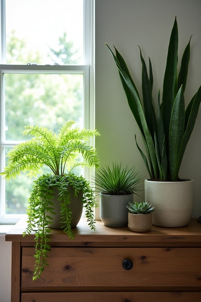 vibrant plants for decor