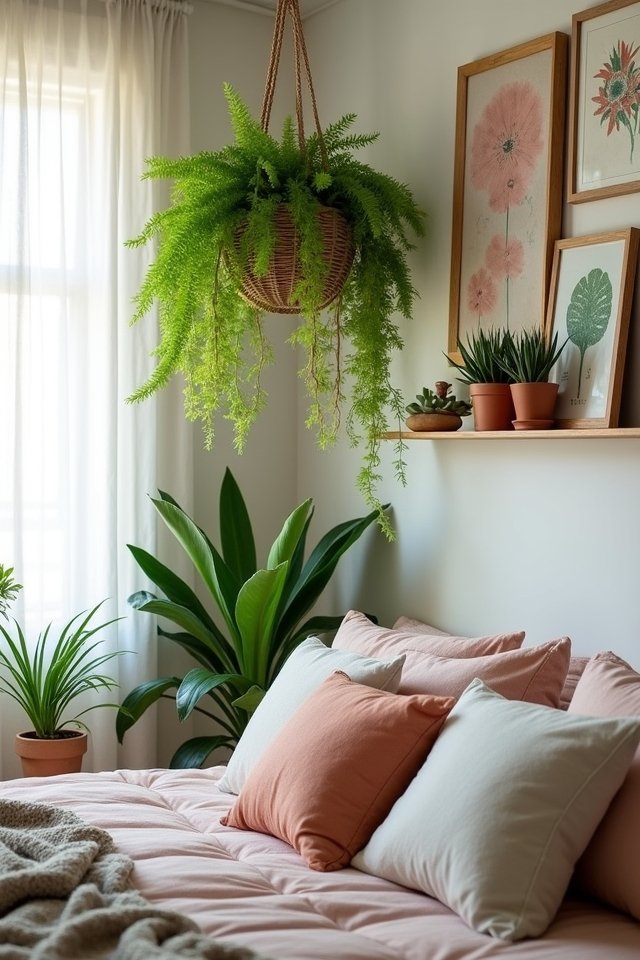 vibrant plants stunning art