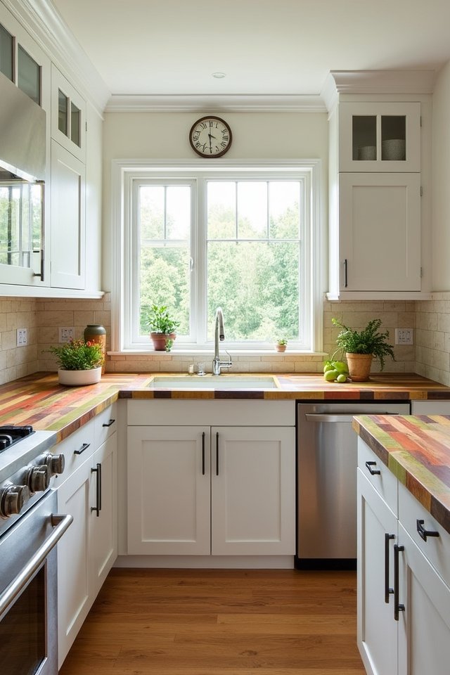 vibrant playful kitchen countertops